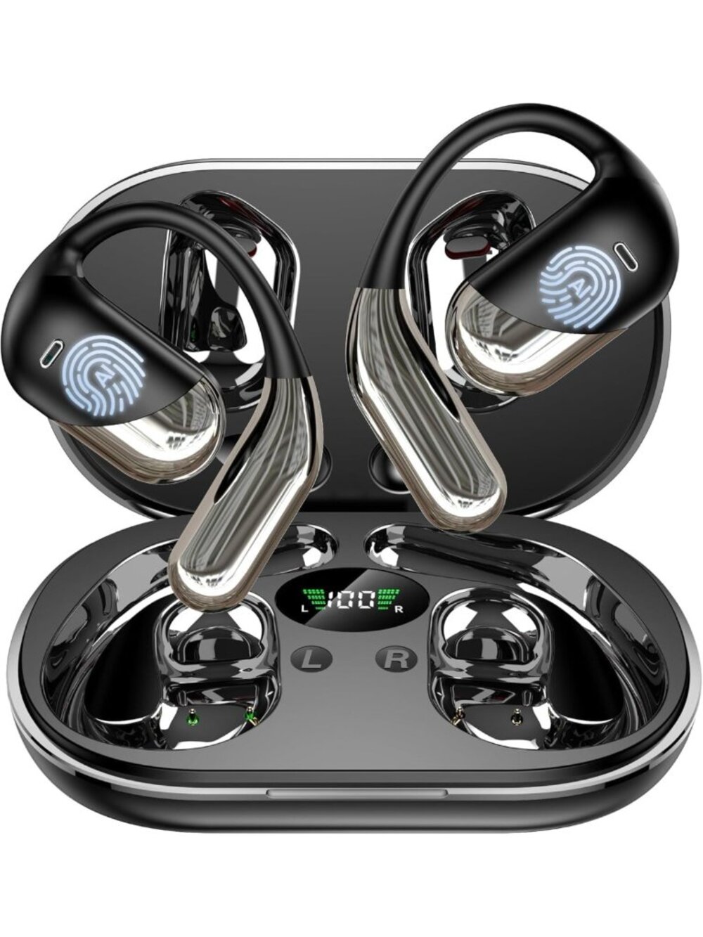 Real-Time 2-Way Translation Earbuds, 198 Languages, Wireless Headphones
